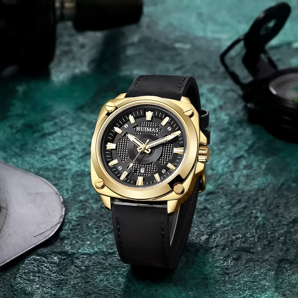 Reloj Ruimas RUI-33 Hombre Cuero Negro