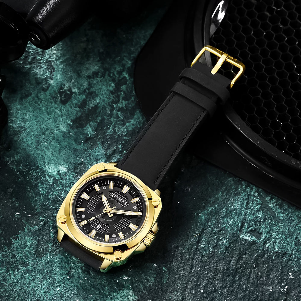 Reloj Ruimas RUI-33 Hombre Cuero Negro