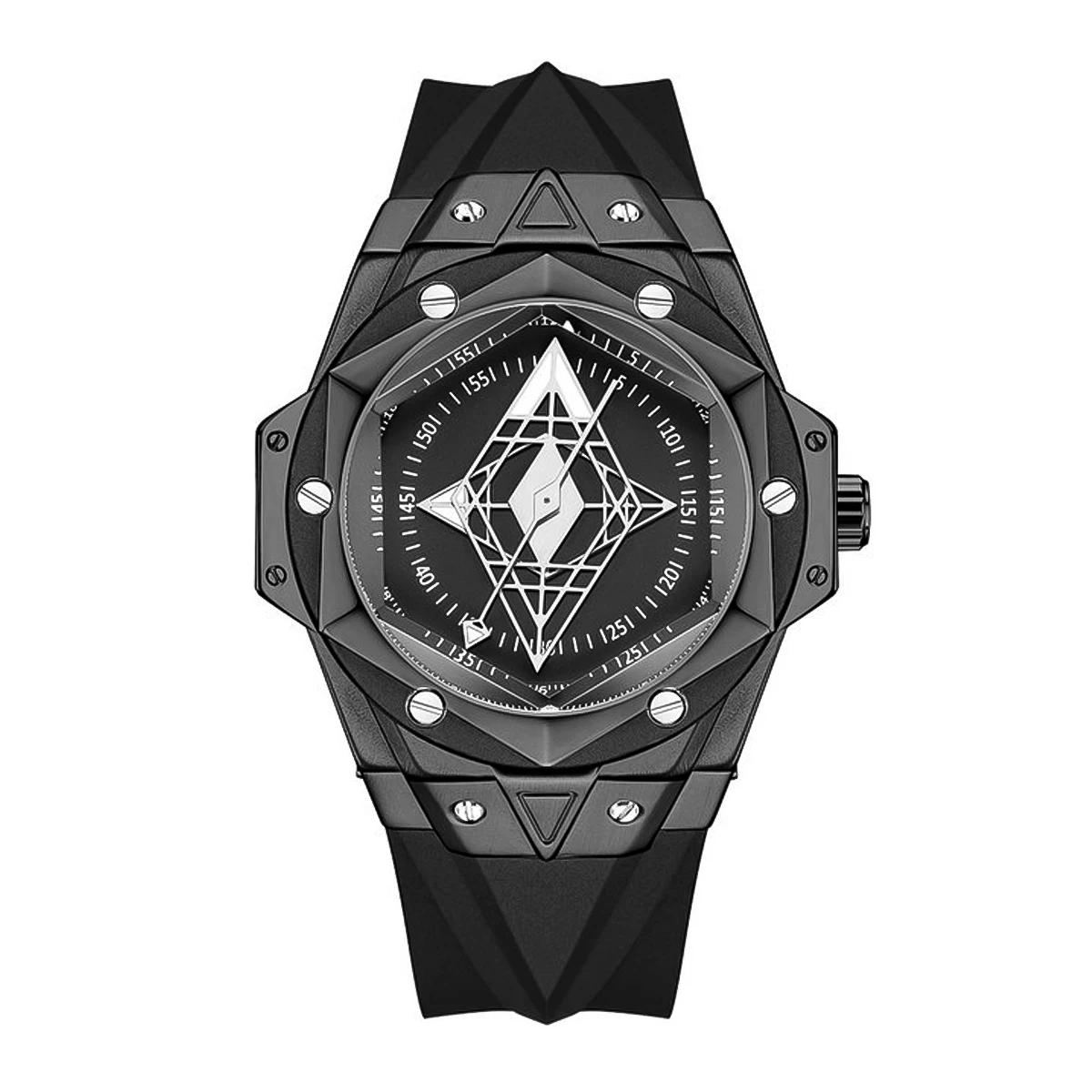 RELOJ RUIMAS SILICONA ESTRELLA NEGRO RUI-46