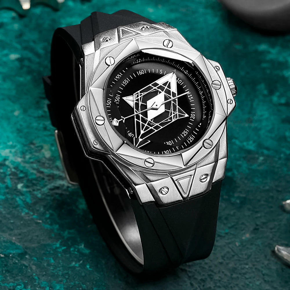 Reloj Ruimas RUI-47 Hombre Estrella Plateado