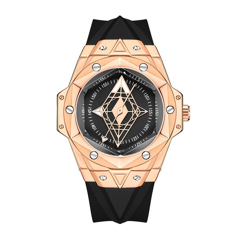 Reloj Ruimas RUI-48 Hombre Estrella Oro Rosa