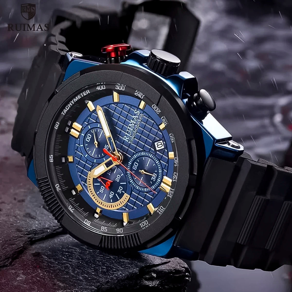 RELOJ RUIMAS SILICON-AZUL RUI-24