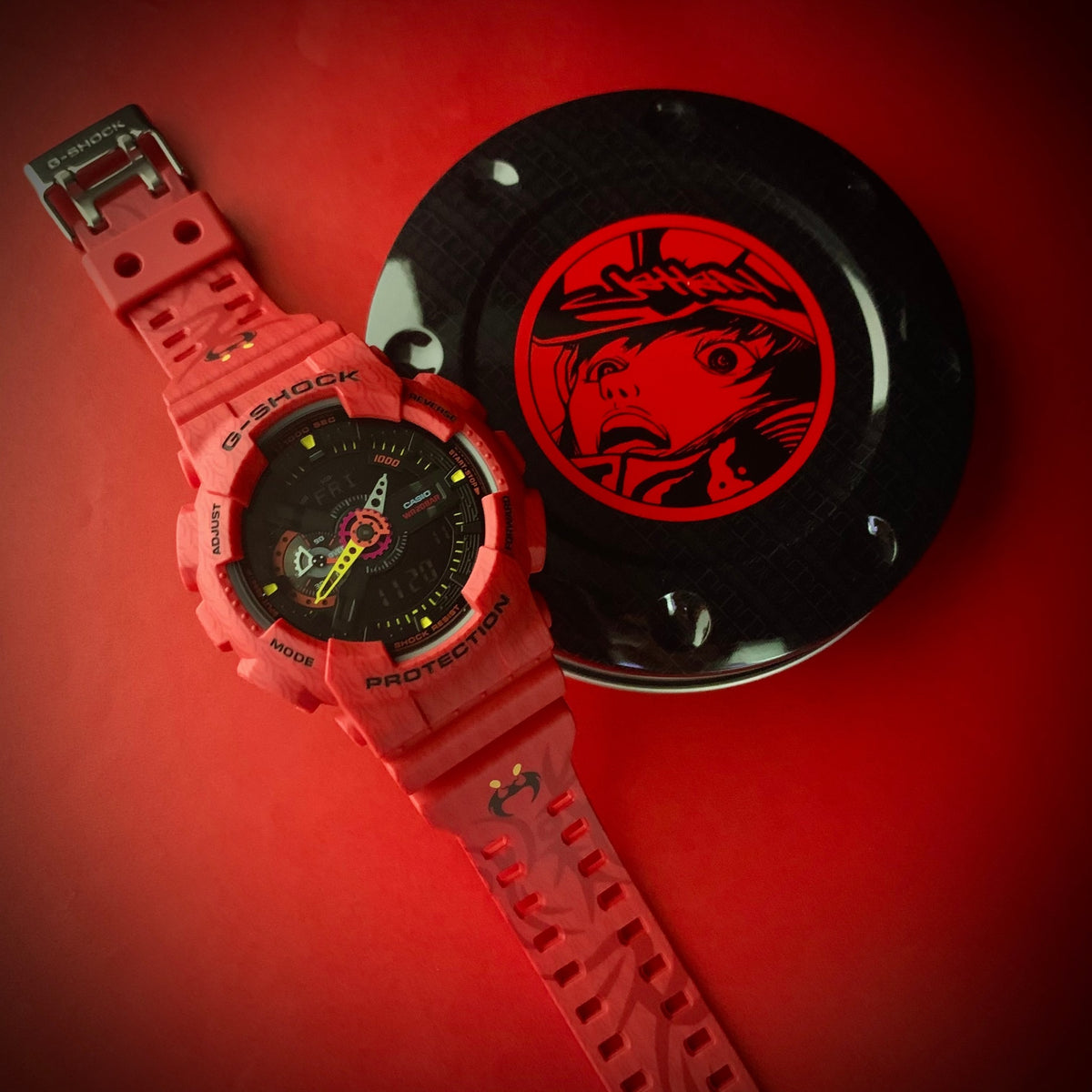 RELOJ G-SHOCK DRAGON ROJO G-S-25