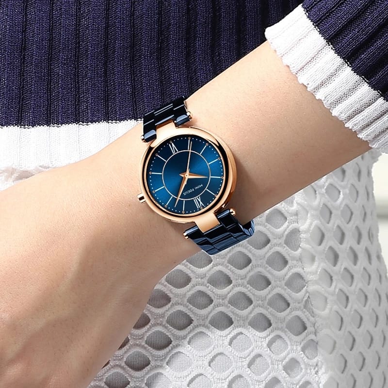 Reloj Minifocus MIN-M-9 Mujer Acero Azul