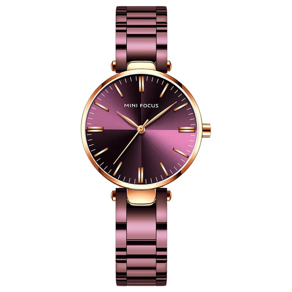 Reloj Minifocus MIN-M-11 Mujer Acero Fucsia