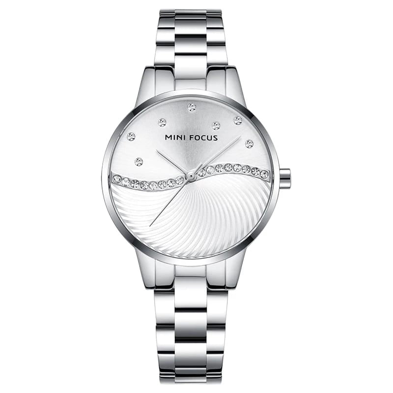 Reloj Minifocus Mujer Acero Plateado | MIN-M-7