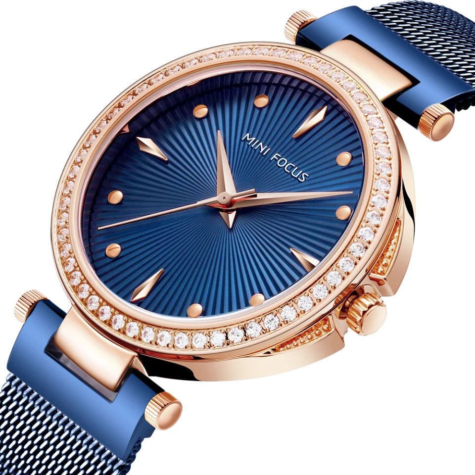 Reloj Minifocus MIN-M-19 Mujer Acero Azul