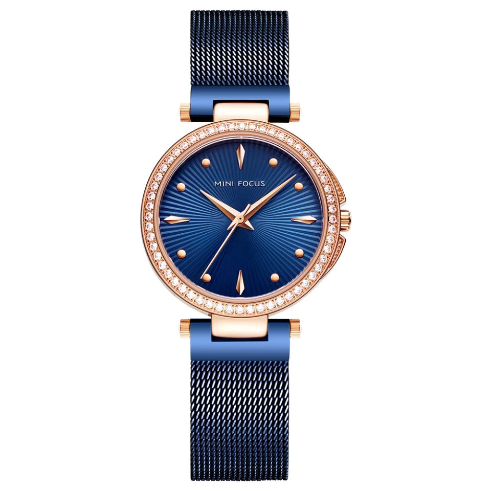 Reloj Minifocus MIN-M-19 Mujer Acero Azul