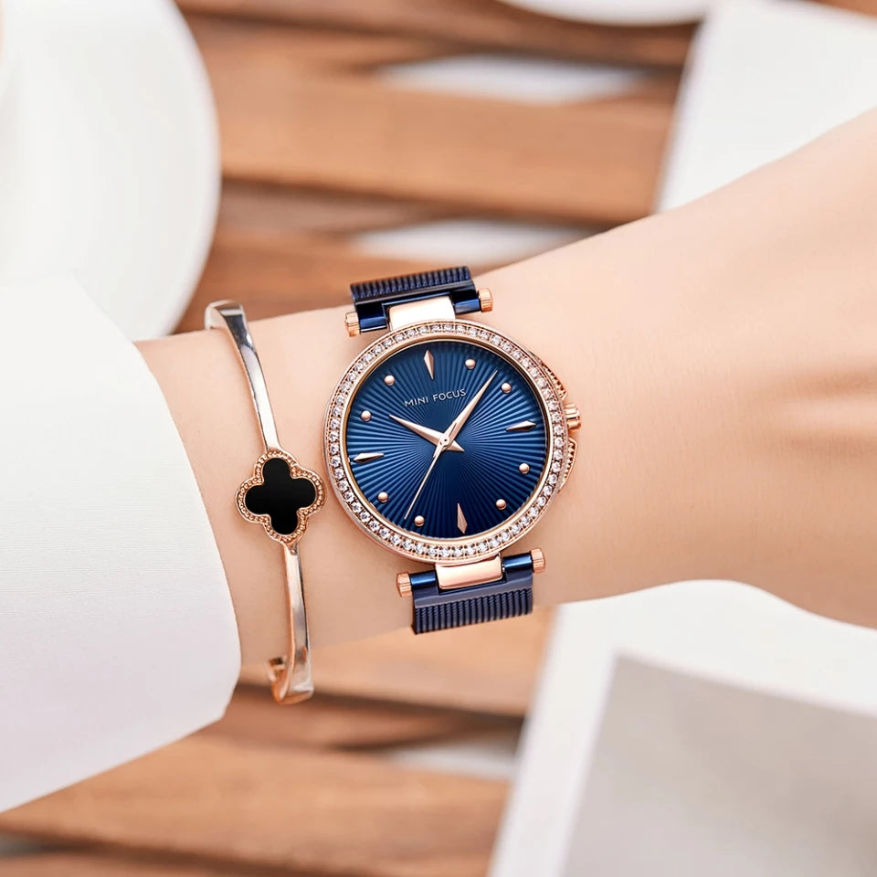 Reloj Minifocus MIN-M-19 Mujer Acero Azul