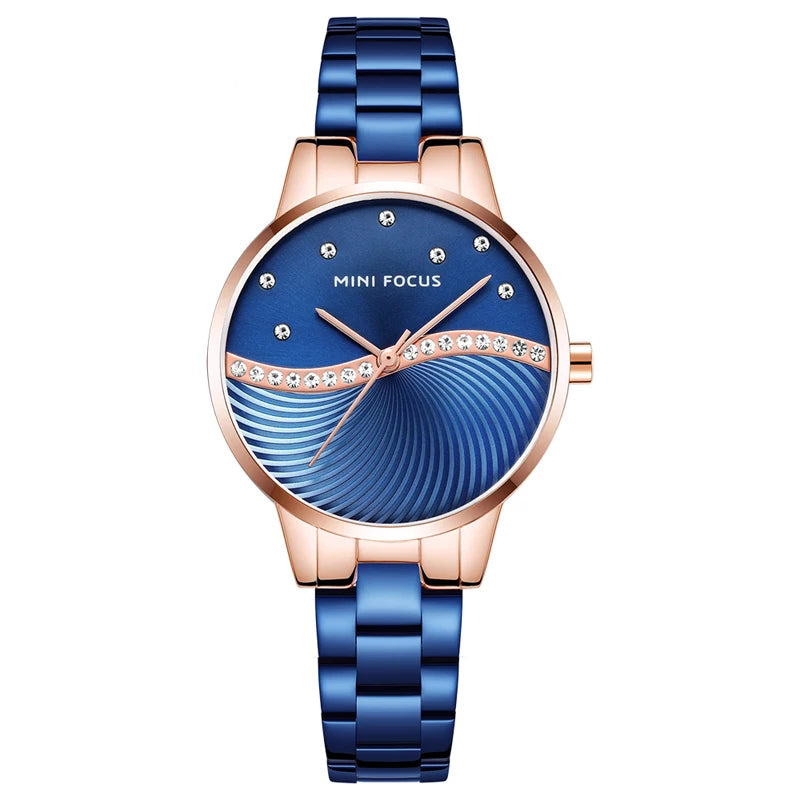 Reloj Minifocus MIN-M-4 Mujer Acero Azul