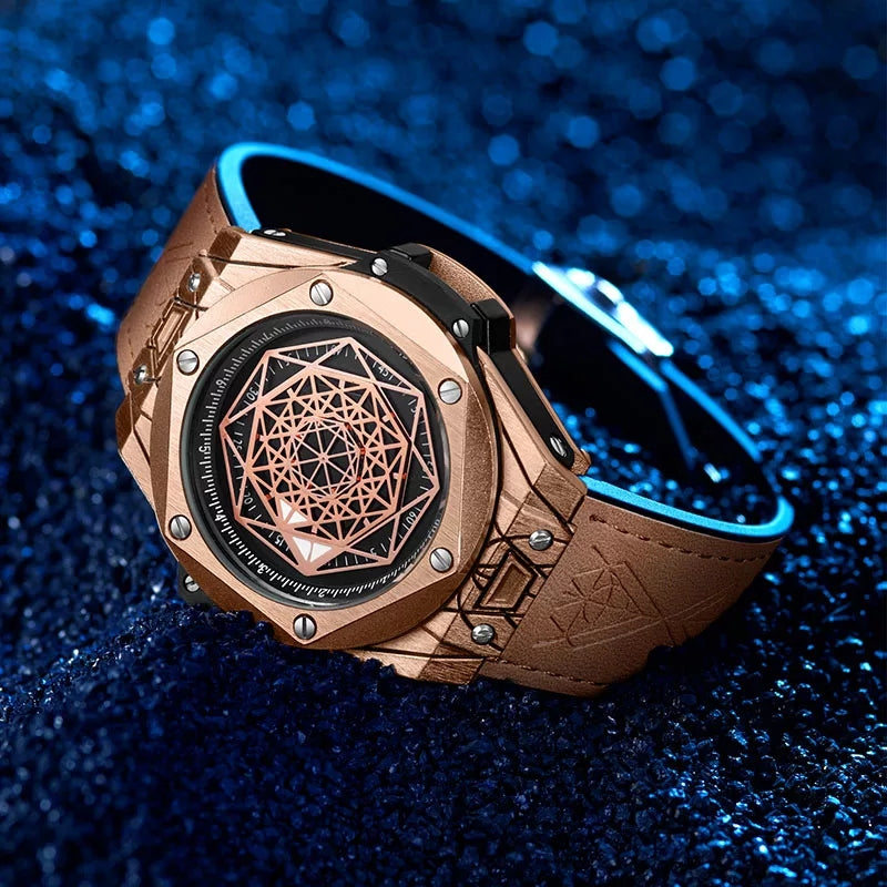 Reloj Onola ONO-17 Hombre Estrella Marrón