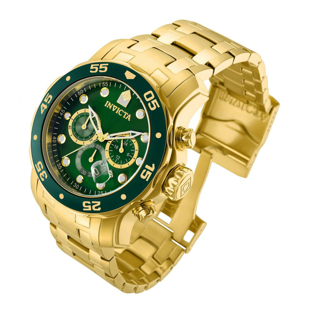 Reloj Invicta Scuba 0075 Hombre Acero Dorado