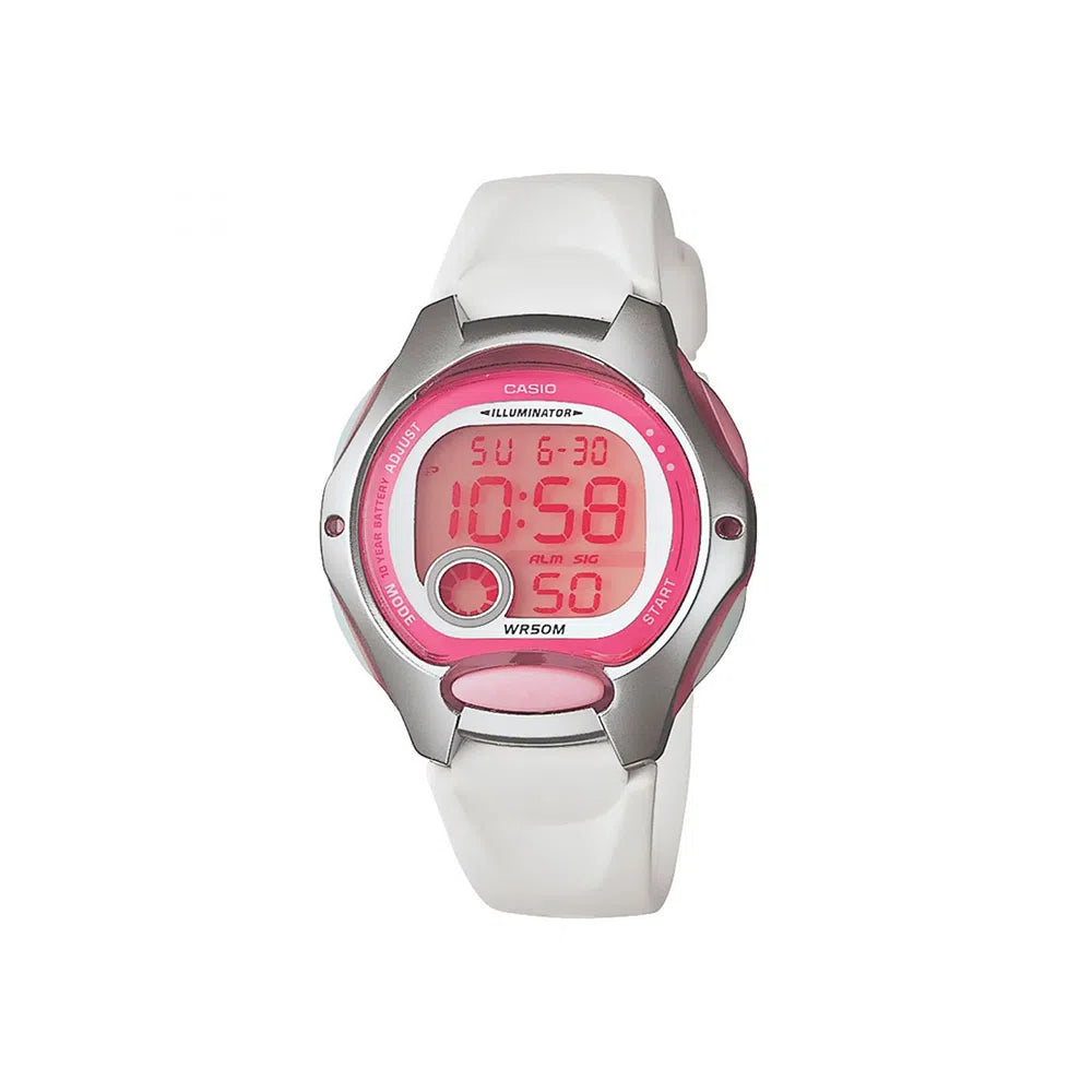 Reloj Casio LW-200-7AV Mujer Resina Blanco | CAS-M-13