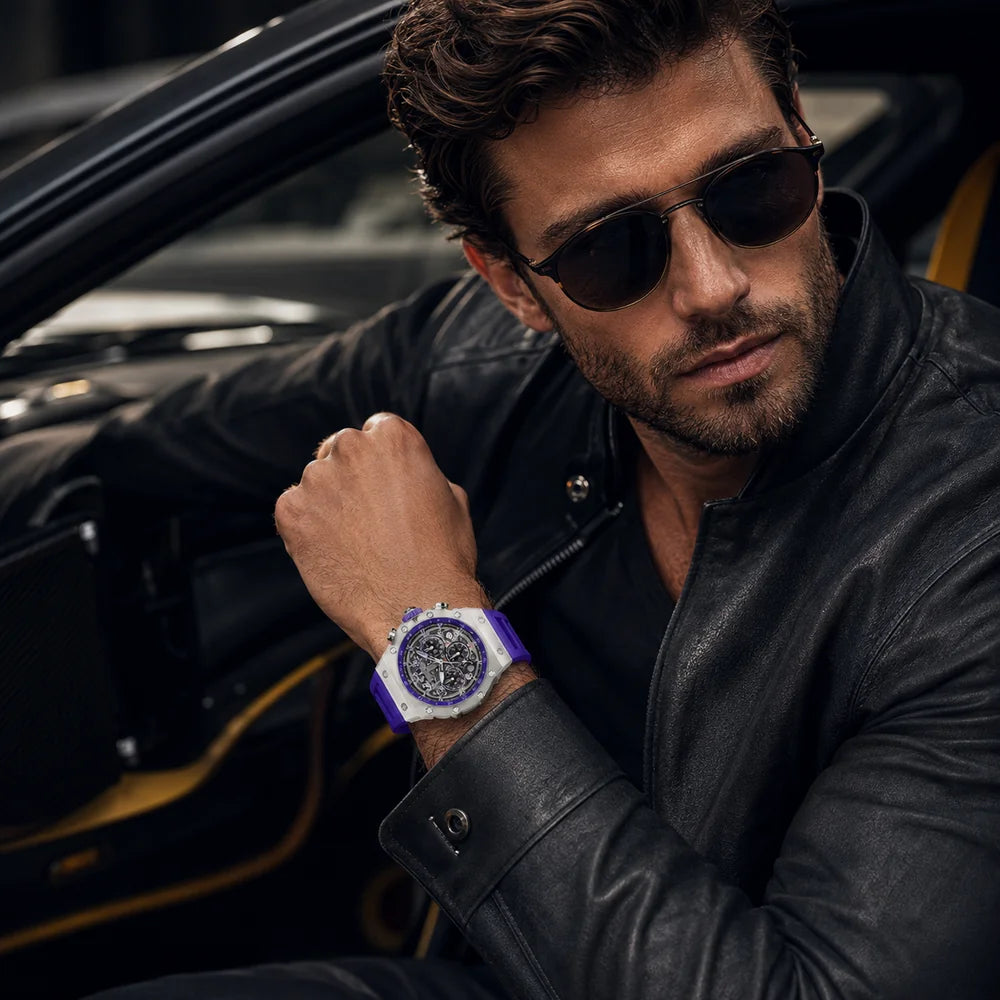 Reloj Invicta Racing 69683 Hombre Silicona Morado | INV-536