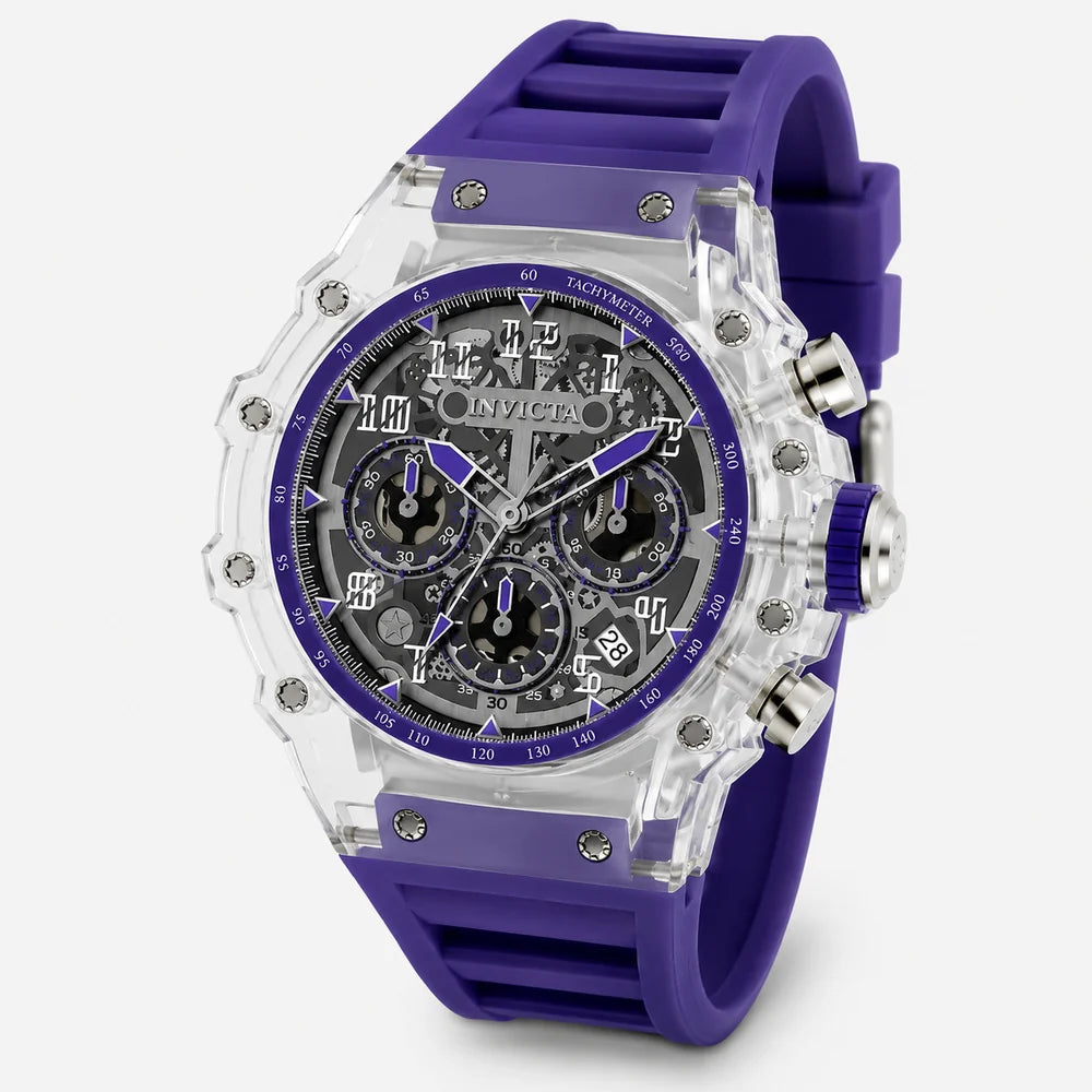 Reloj Invicta Racing 69683 Hombre Silicona Morado | INV-536
