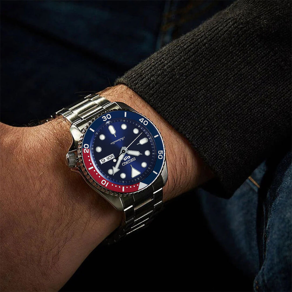 Reloj Seiko 5 Sports SRPD53 Hombre Automático Pepsi | SEI-4
