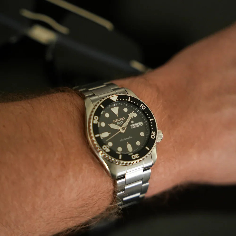 Reloj Seiko 5 Sports SRPK29K1 Hombre Negro | SEI-47