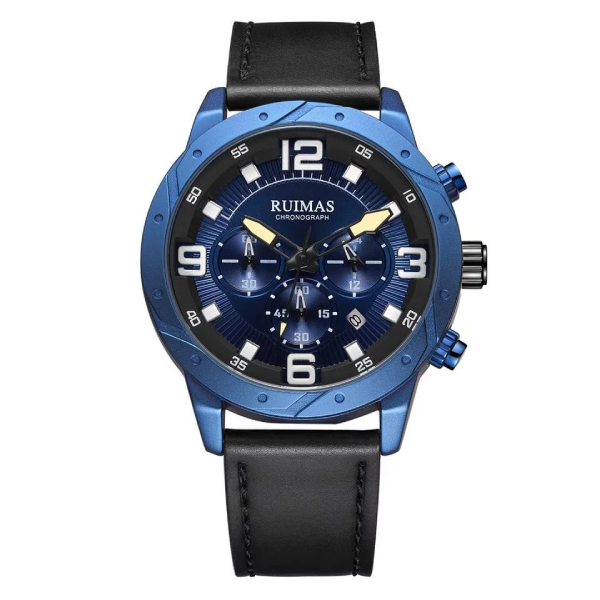 RELOJ RUIMAS CUERO AZUL RUI-2