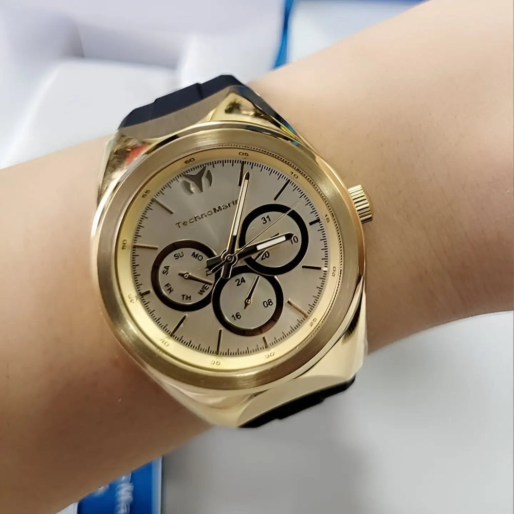 Reloj TechnoMarine MoonSun TM 820018 Mujer Deportivo Negro