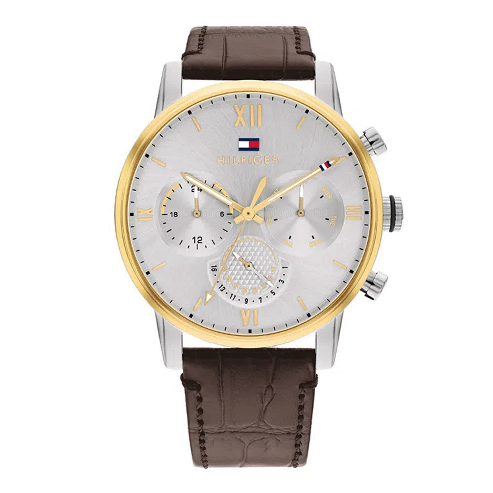 Reloj tommy hilfiger cuero marron new arrivals