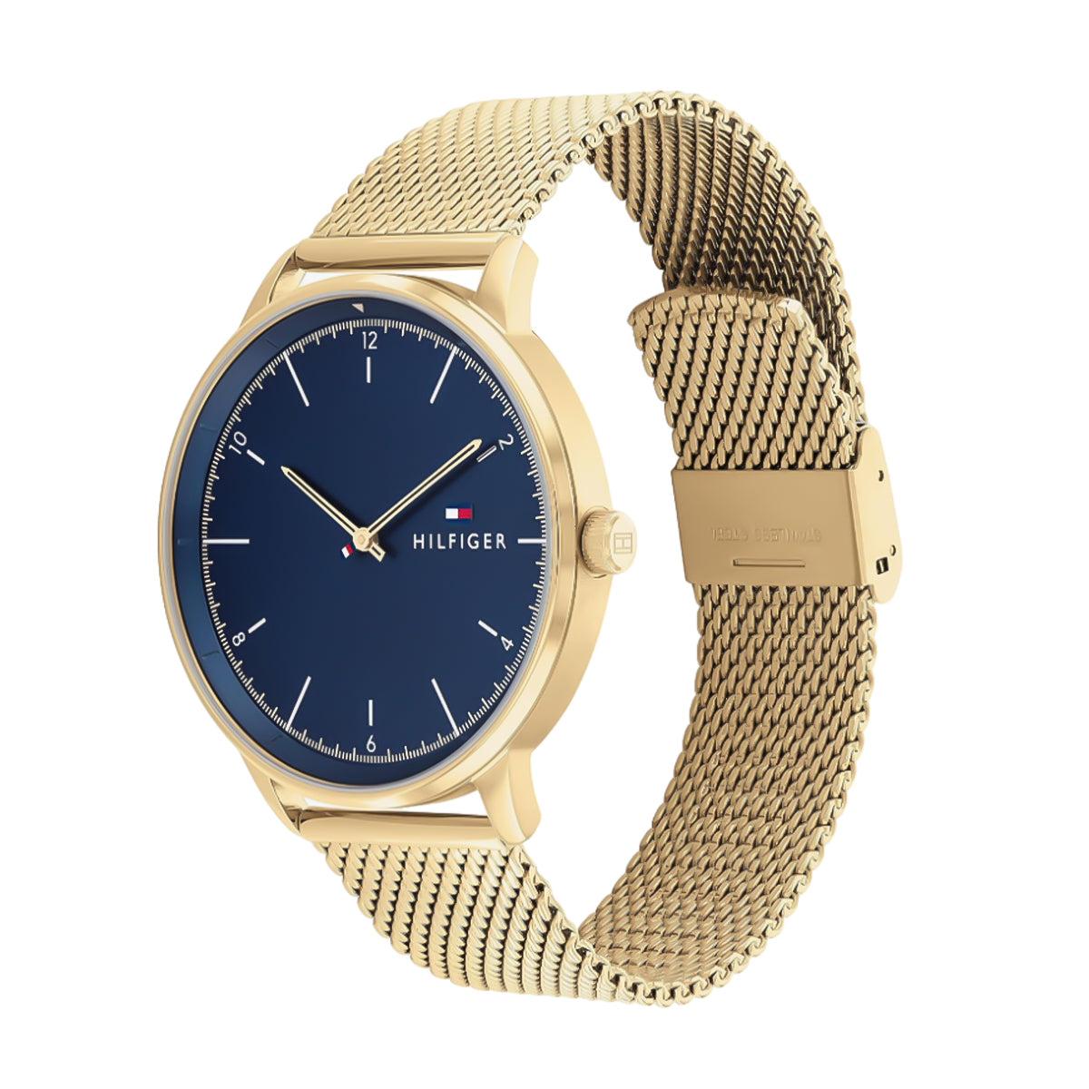 RELOJ TOMMY HILFIGER AZUL CON DORADO 1791877 TOMF-28