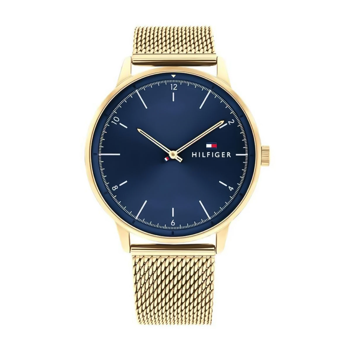 RELOJ TOMMY HILFIGER AZUL CON DORADO 1791877 TOMF-28