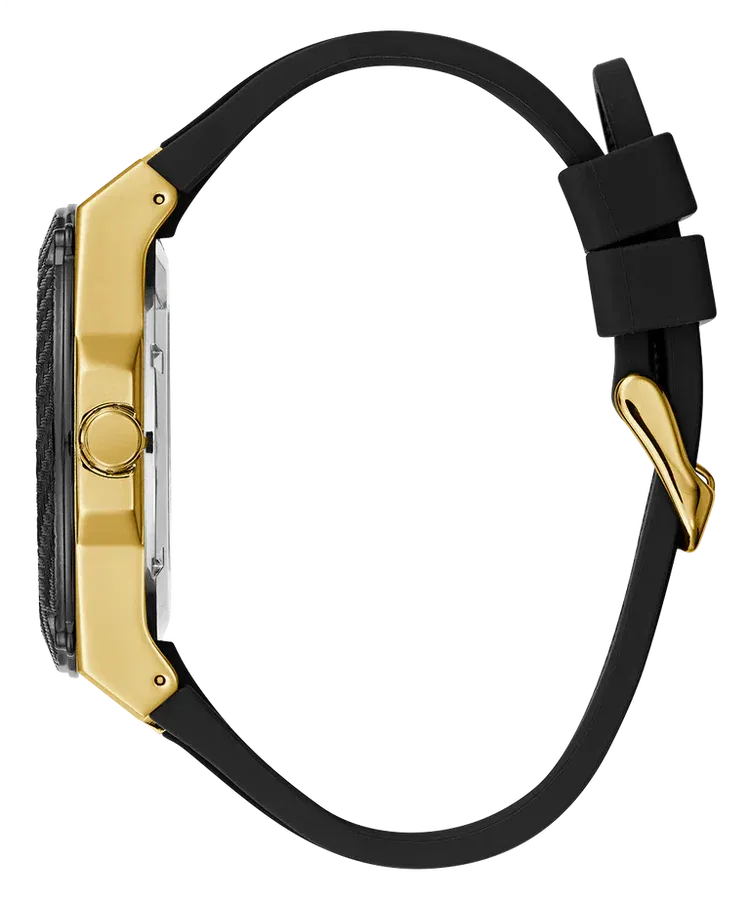 Reloj Guess U1049G5 Hombre Negro y Dorado