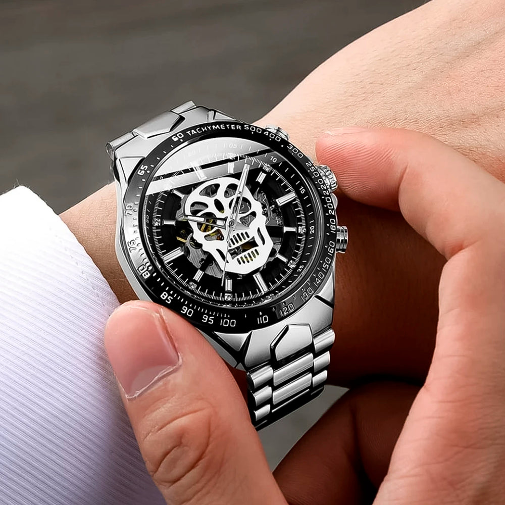 Reloj Winner WIN-11 Hombre Automático Plata
