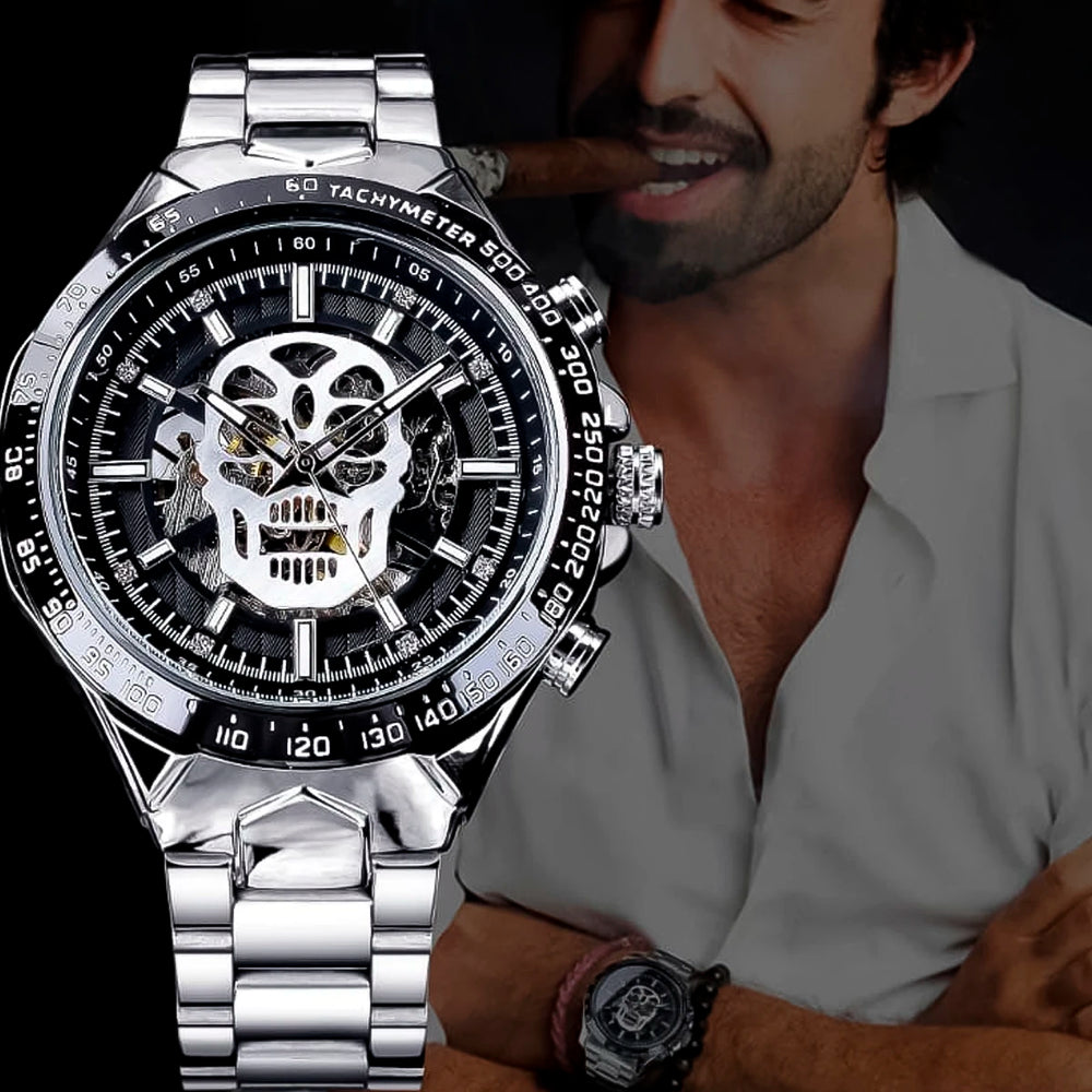 Reloj Winner WIN-11 Hombre Automático Plata