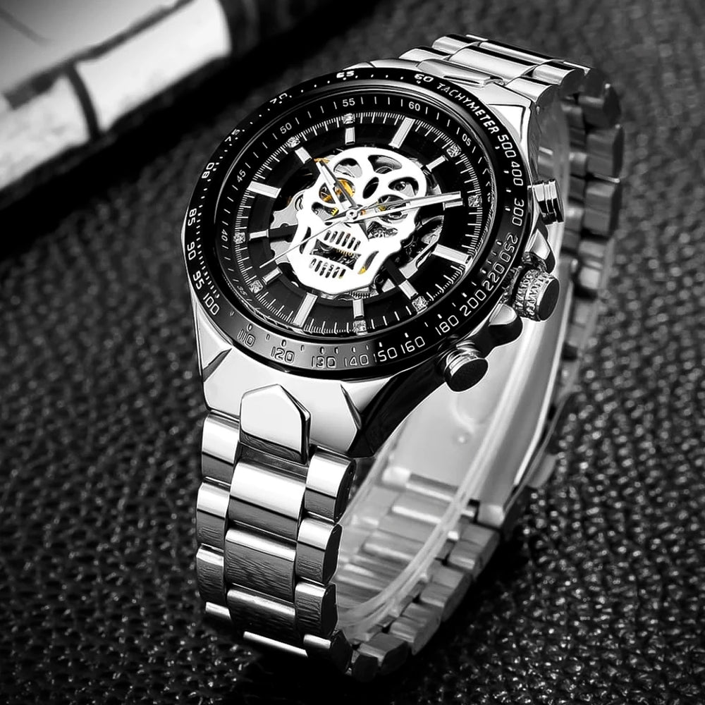 Reloj Winner WIN-11 Hombre Automático Plata