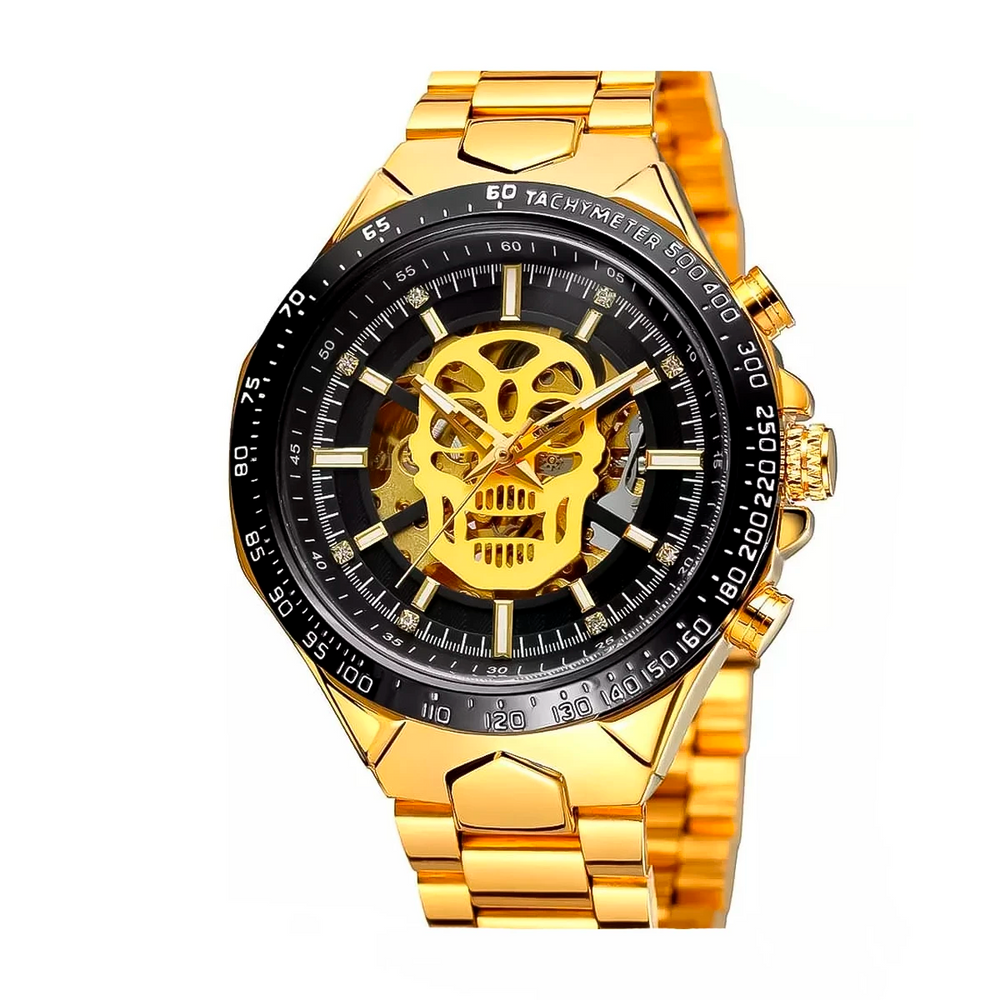 Reloj Winner WIN-12 Hombre Automático Dorado