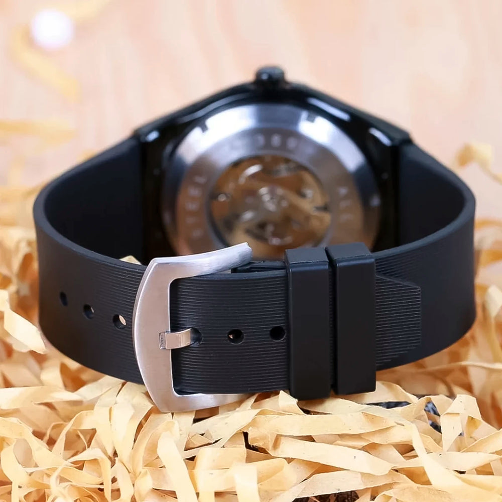 Reloj Winner WIN-14 Hombre Automático Negro