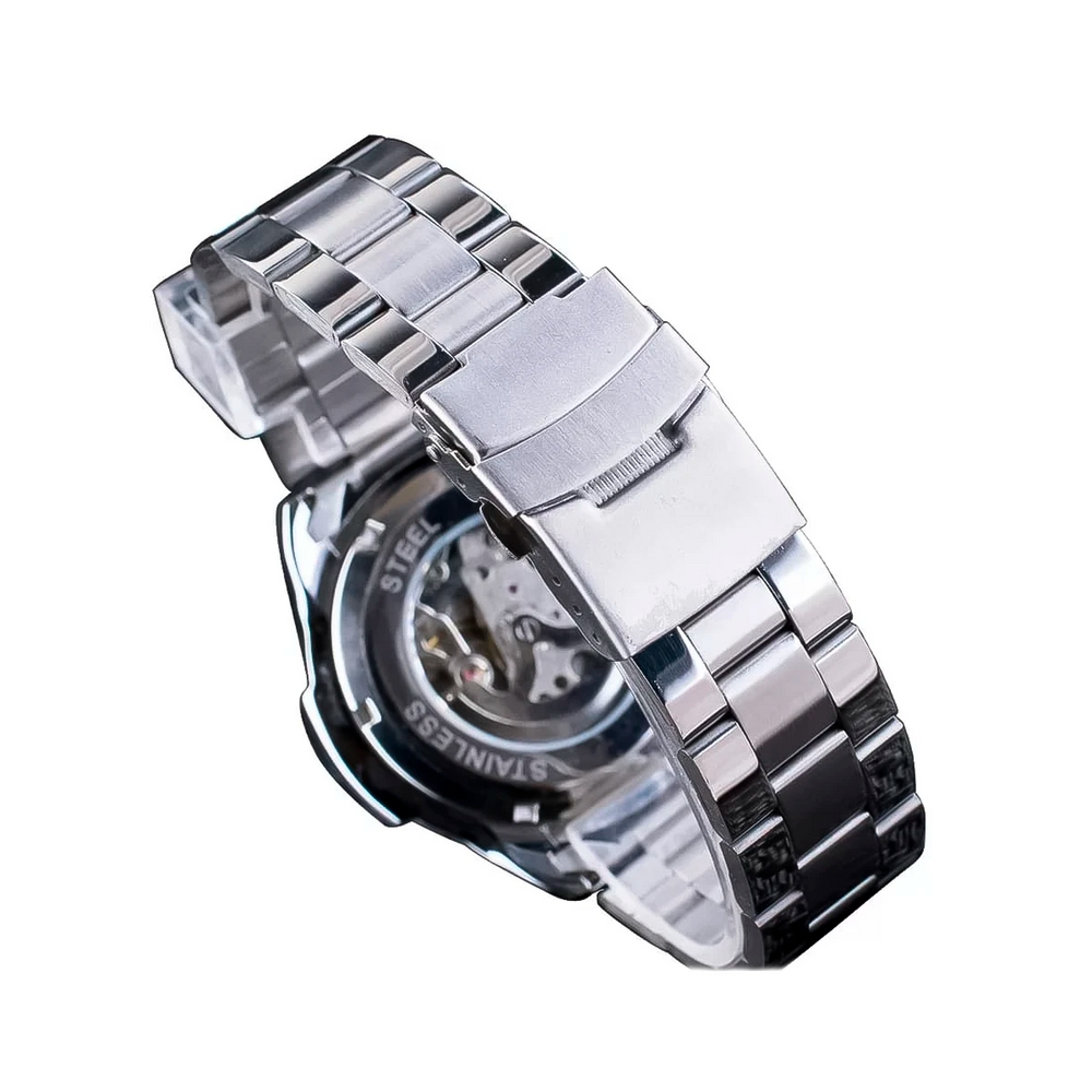 Reloj Winner WIN-9 Hombre Automático Plata