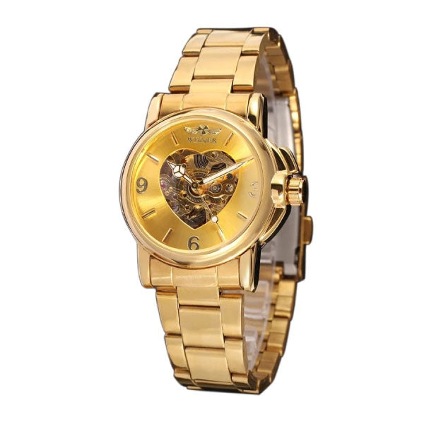 RELOJ WINNER ACERO DORADO WIN-M-1