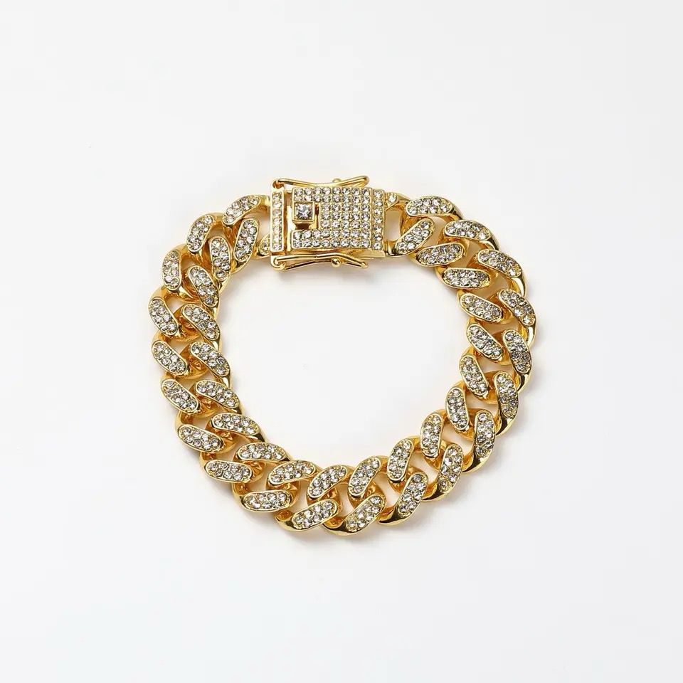 PULSERA ICE DORADO JOY-12