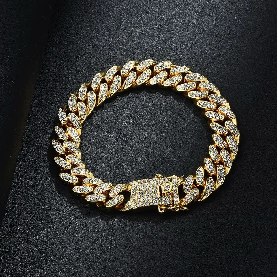 PULSERA ICE DORADO JOY-12