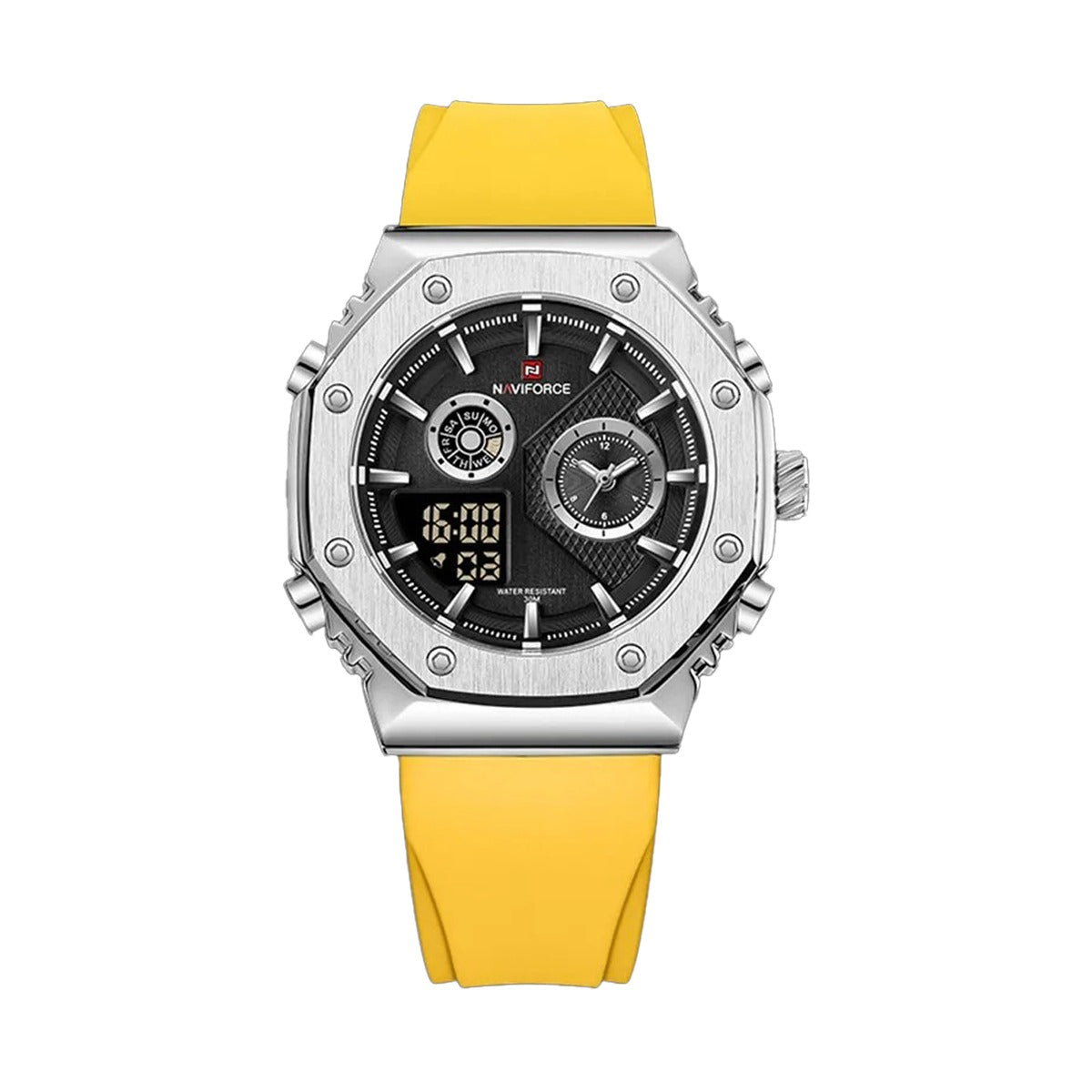 RELOJ NAVIFORCE OCTO SILICONA AMARILLO NAV-93