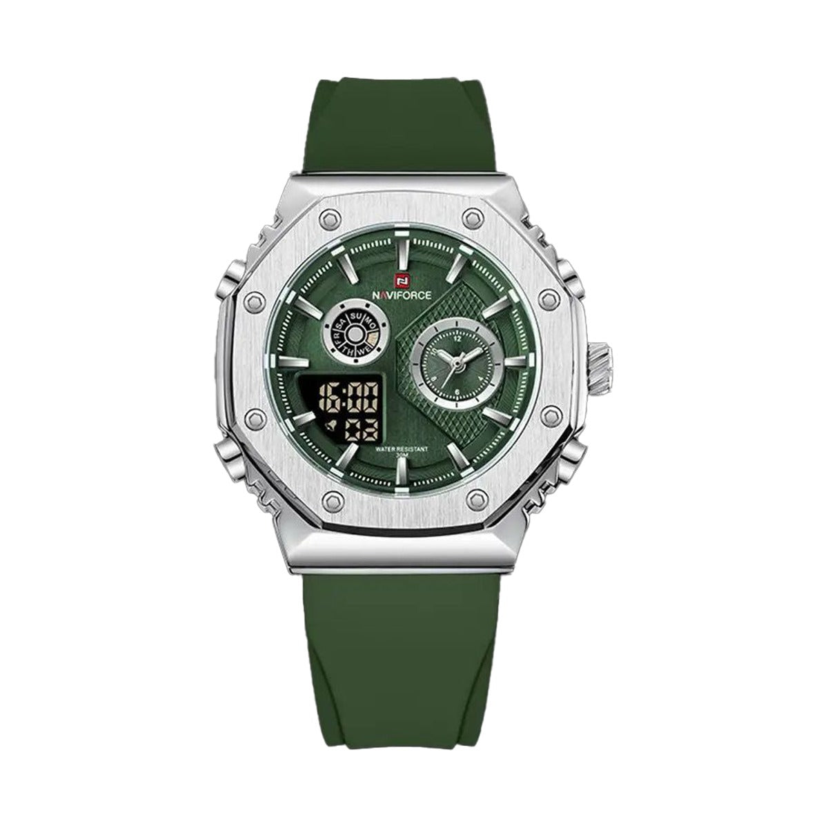 RELOJ NAVIFORCE OCTO SILICONA VERDE NAV-95