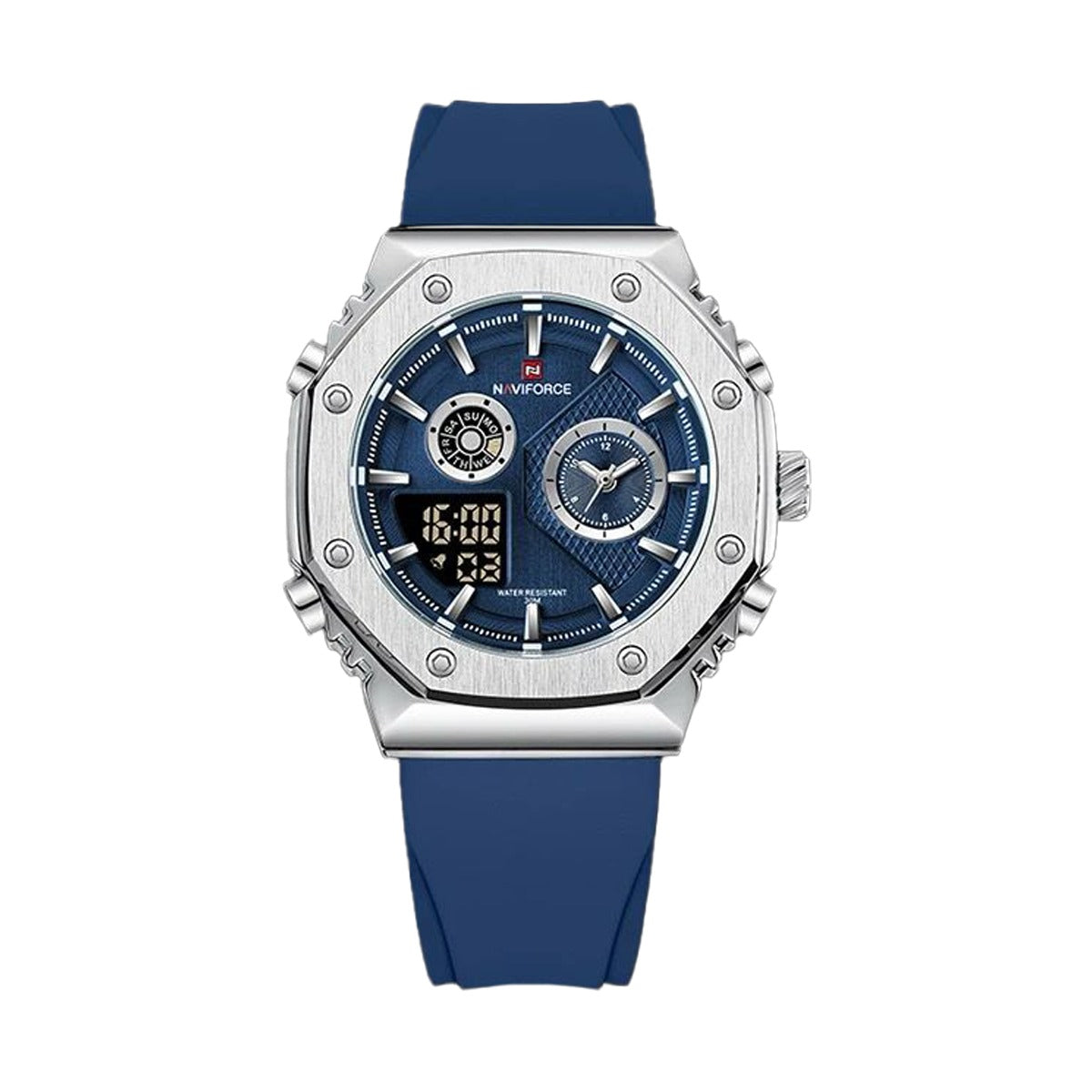 RELOJ NAVIFORCE OCTO SILICONA AZUL NAV-96