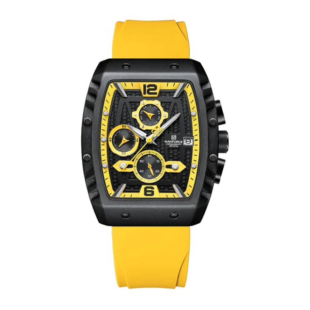 RELOJ NAVIFORCE RETRO AMARILLO NAV-119