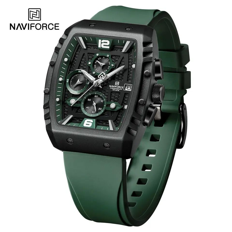 RELOJ NAVIFORCE RETRO VERDE NAV-123