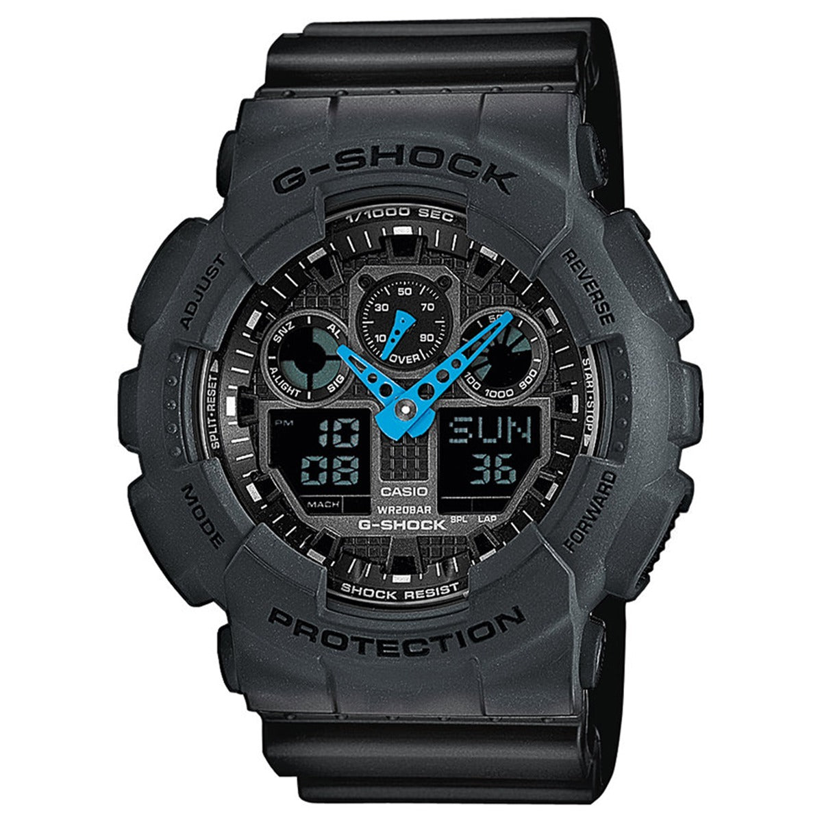 RELOJ G-SHOCK NEGRO GA-100C-8A G-SK-127