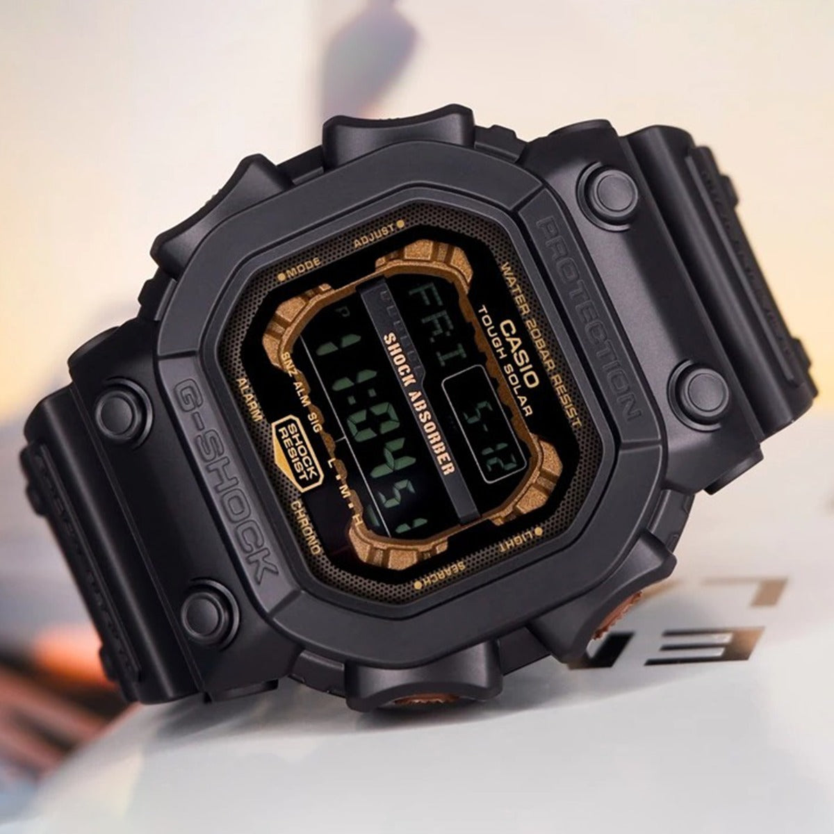 RELOJ G-SHOCK NEGRO GX-56RC-1 G-SK-130