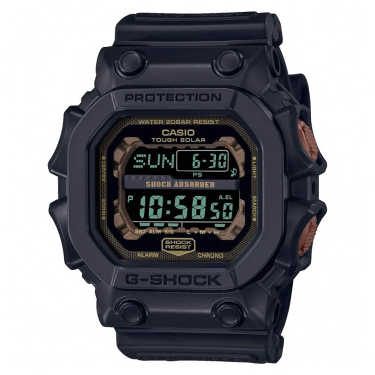 RELOJ G-SHOCK NEGRO GX-56RC-1 G-SK-130