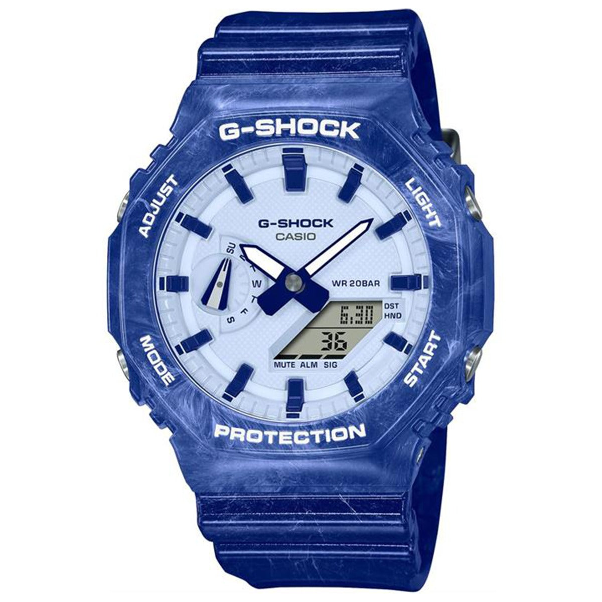 RELOJ G-SHOCK GA-2100BWP-2ADR G-SK-133