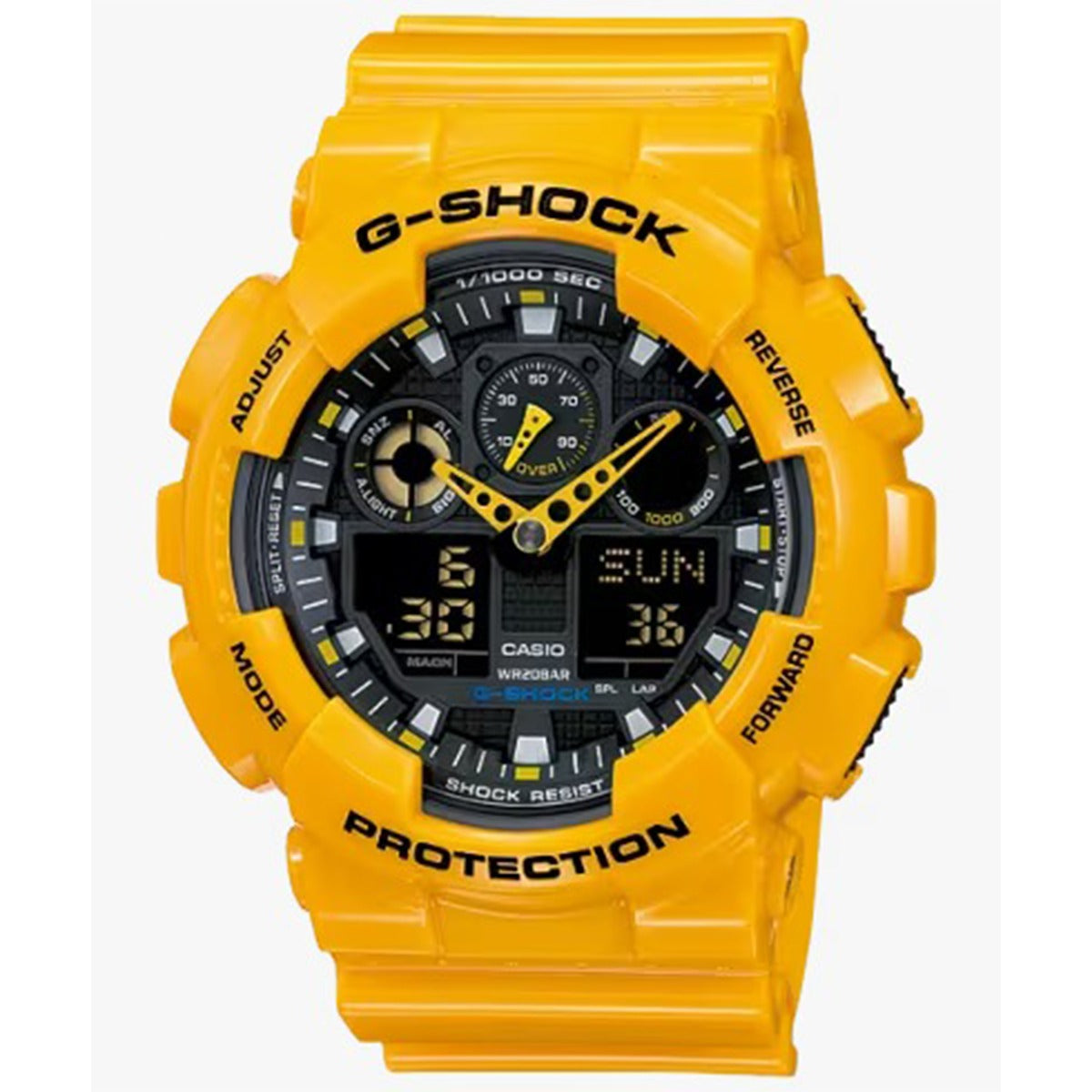 RELOJ G-SHOCK GA-100A-9ADR G-SK-148