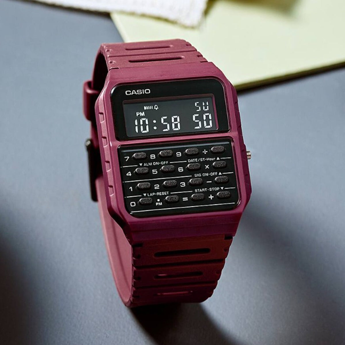 RELOJ CASIO CALCULADORA CA-53WF-4BDF CAS-93