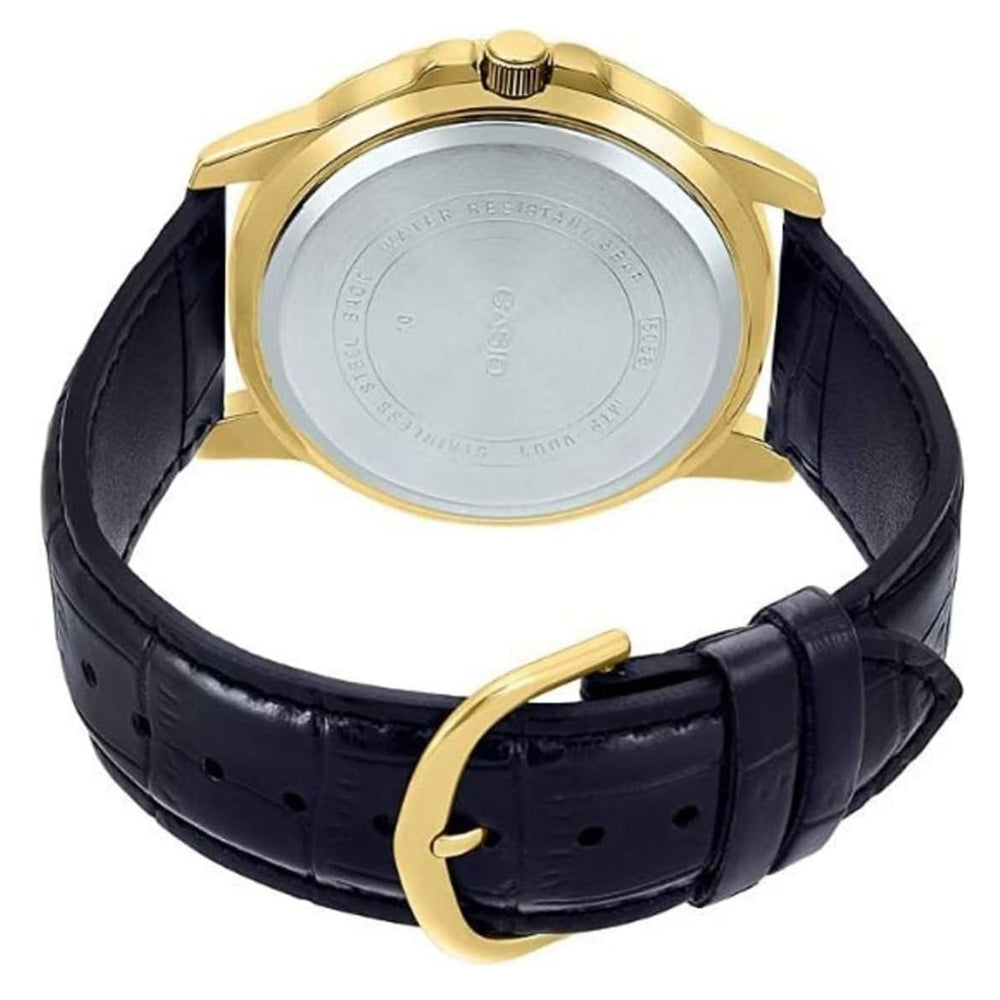 Reloj Casio MTP-VD01GL-1EV Hombre Cuero Negro