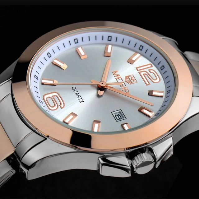 Reloj Megir MEG-76 Hombre Acero Plateado