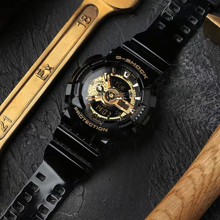 RELOJ G-SHOCK BLACK GOLD G-S-2